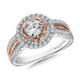 Halo Engagement Ring